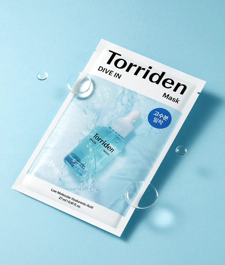 Torriden Dive-In Low Molecule Hyaluronic Acid Mask Sheet