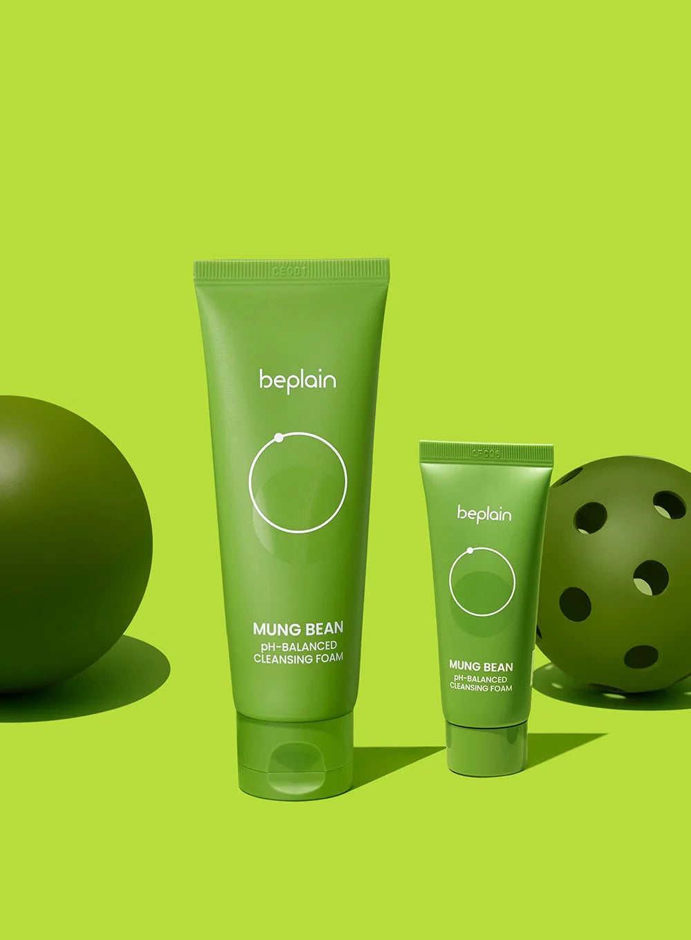 Beplain Mung Bean pH-Balanced Cleansing Foam 160mL + 40mL Special Set