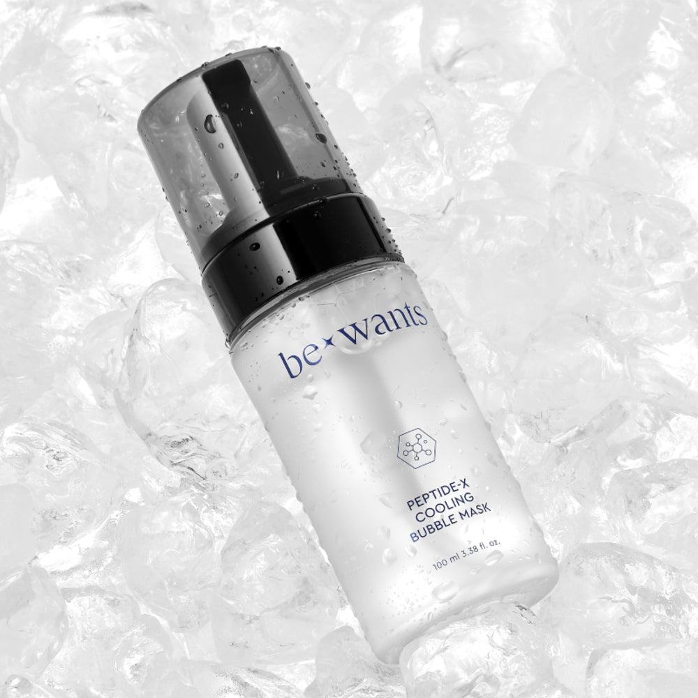 Be Wants Peptide-X Cooling Bubble Mask — 30 ml
