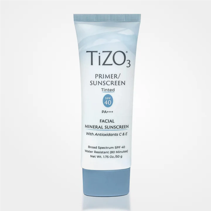 TiZO3 Primer/Sunscreen Tinted SPF40+, 50g.