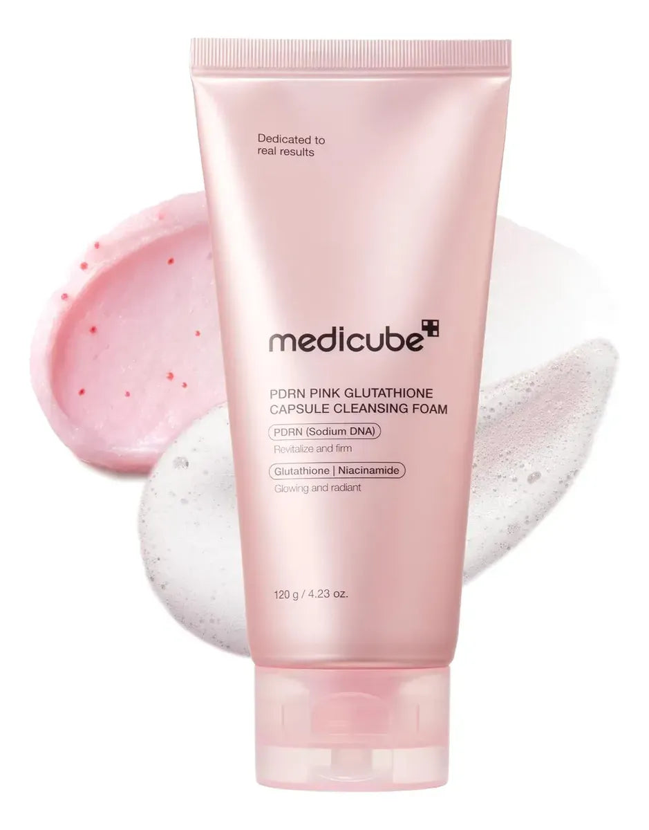 pdrn pink glutathione capsule cleansing foam 120g