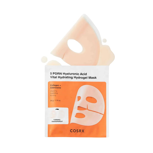25 - 5 PDRN Hyaluronic Vital Hydrogel Mask. 3 pza