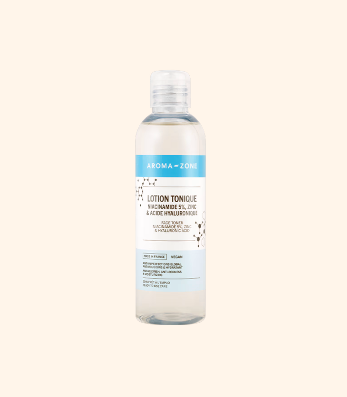Tónico Niacinamida 5 %, Zinc y Ácido hialurónico 200 ml