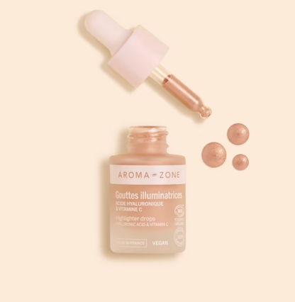 Gotas iluminadoras Ácido hialurónico & Vitamina C 10 ml