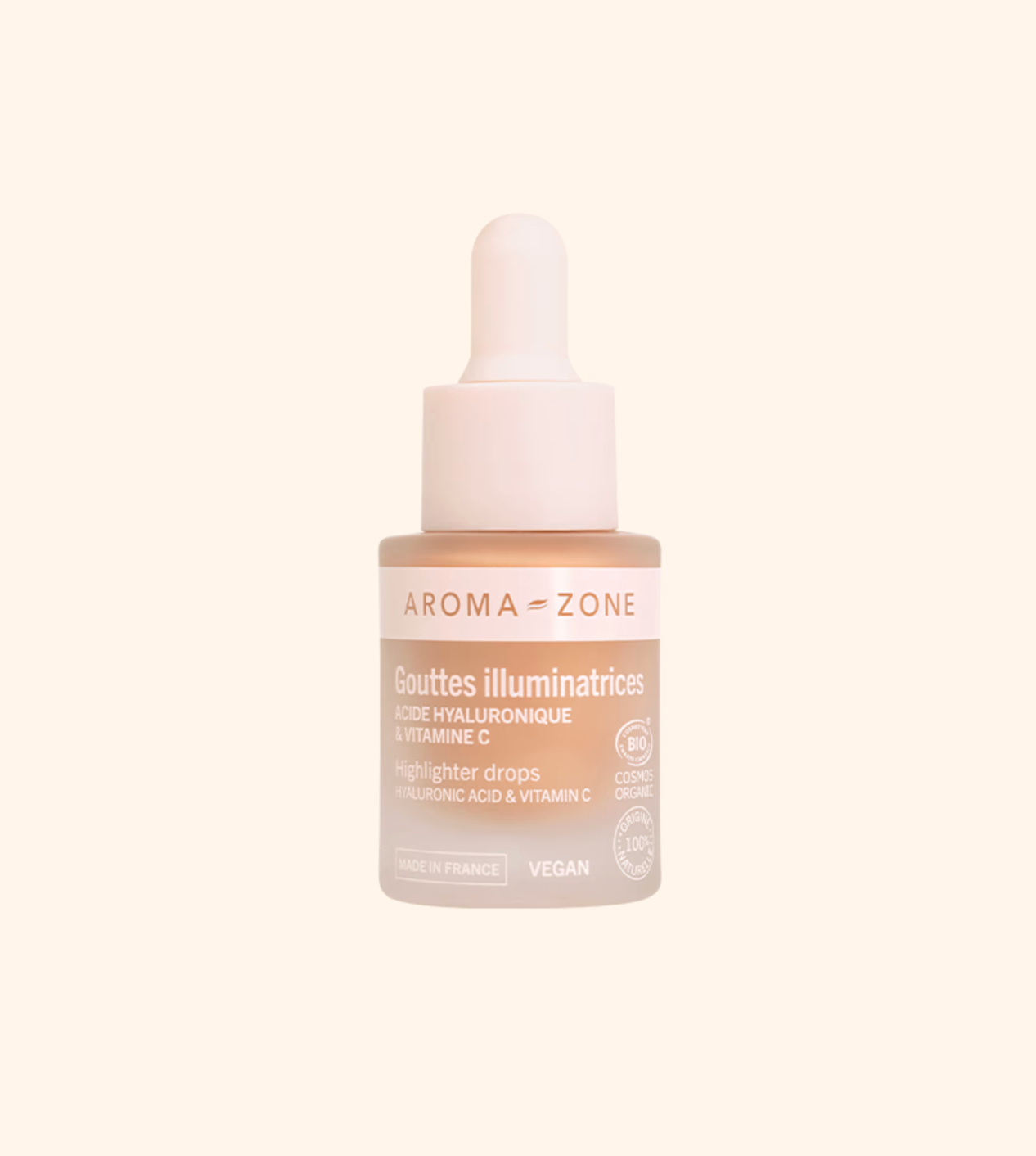 Gotas iluminadoras Ácido hialurónico & Vitamina C 10 ml