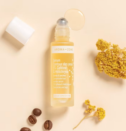 Sérum concentrado Contorno de ojos 5 % Cafeína y Helicriso 15 ml