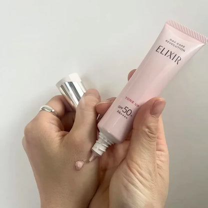 ELIXIR Day Care Revolution Tone Up Pink SPF50+ PA++++