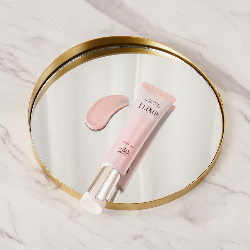 ELIXIR Day Care Revolution Tone Up Pink SPF50+ PA++++