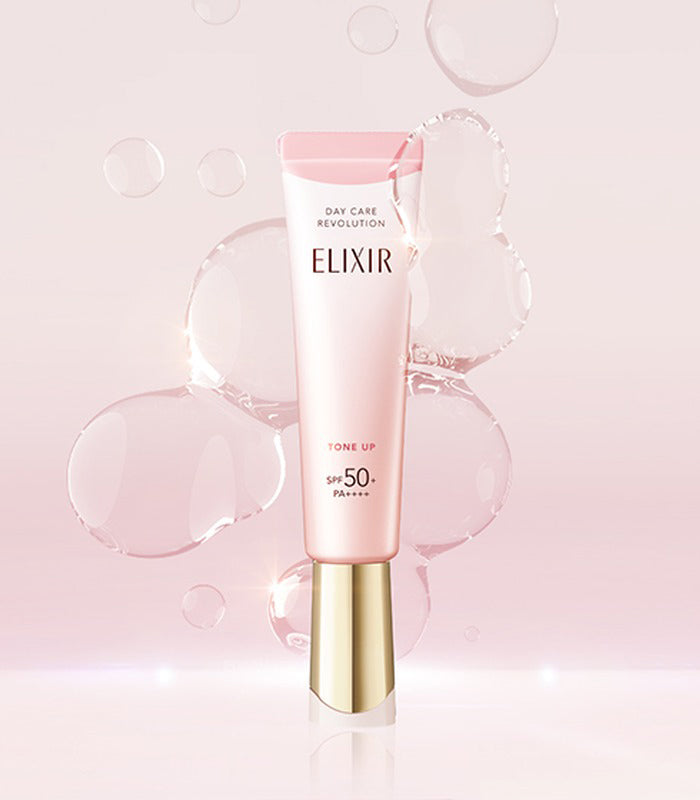 ELIXIR Day Care Revolution Tone Up Pink SPF50+ PA++++