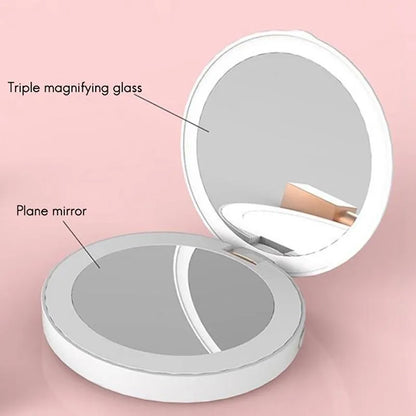 Portable Mini Makeup Mirror